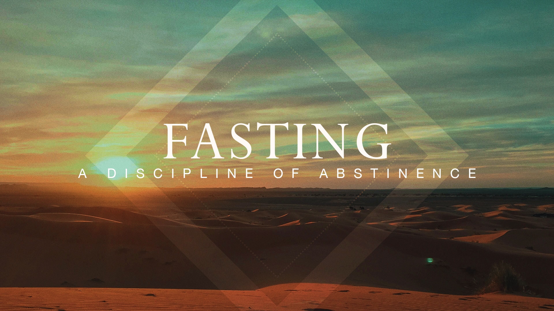 Fasting // A Discipline of Abstinence Grace Chapel